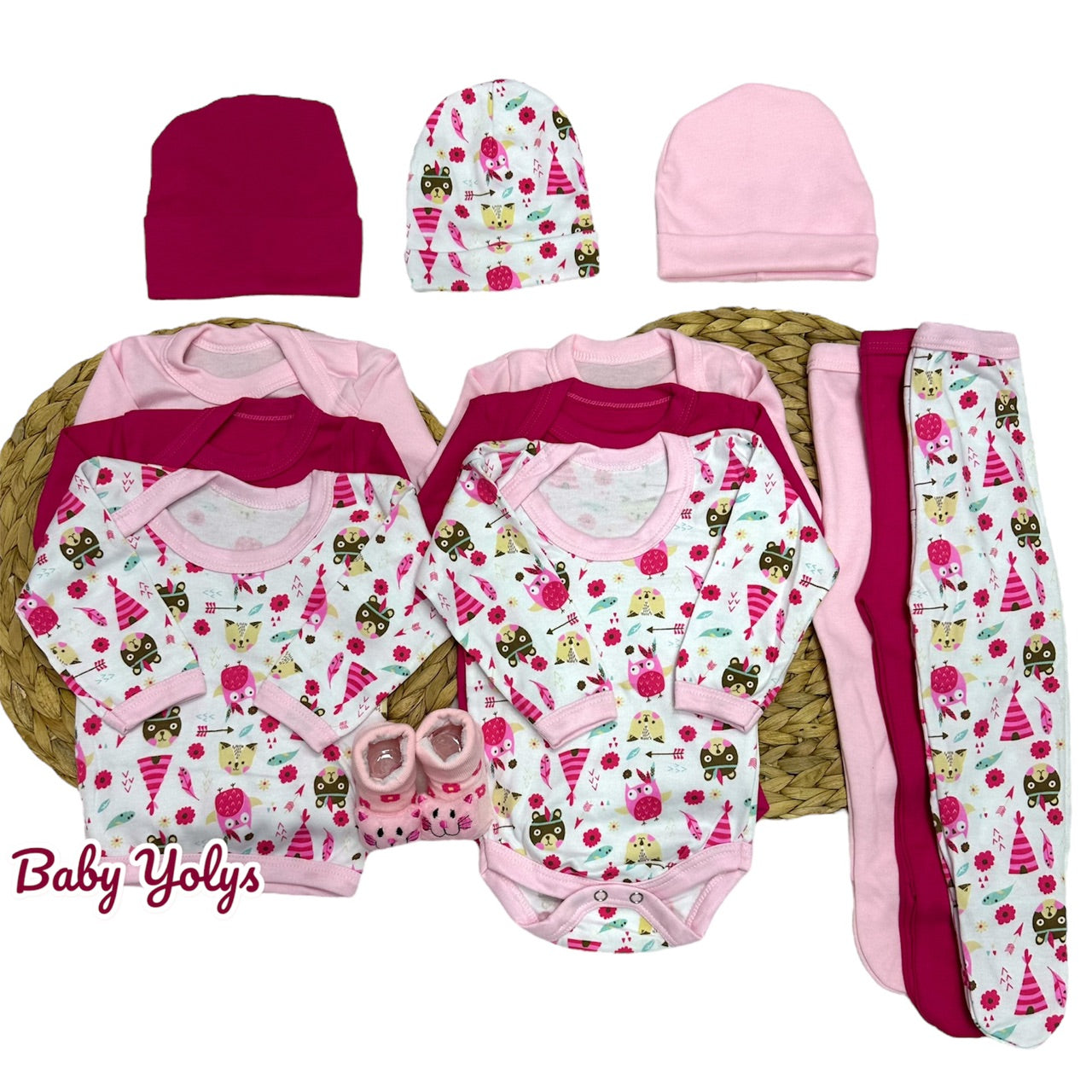 Tripack Ajuar de 3 -6 meses 12 piezas