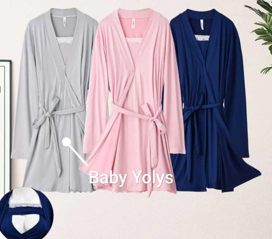 Bata y Camisón Maternal