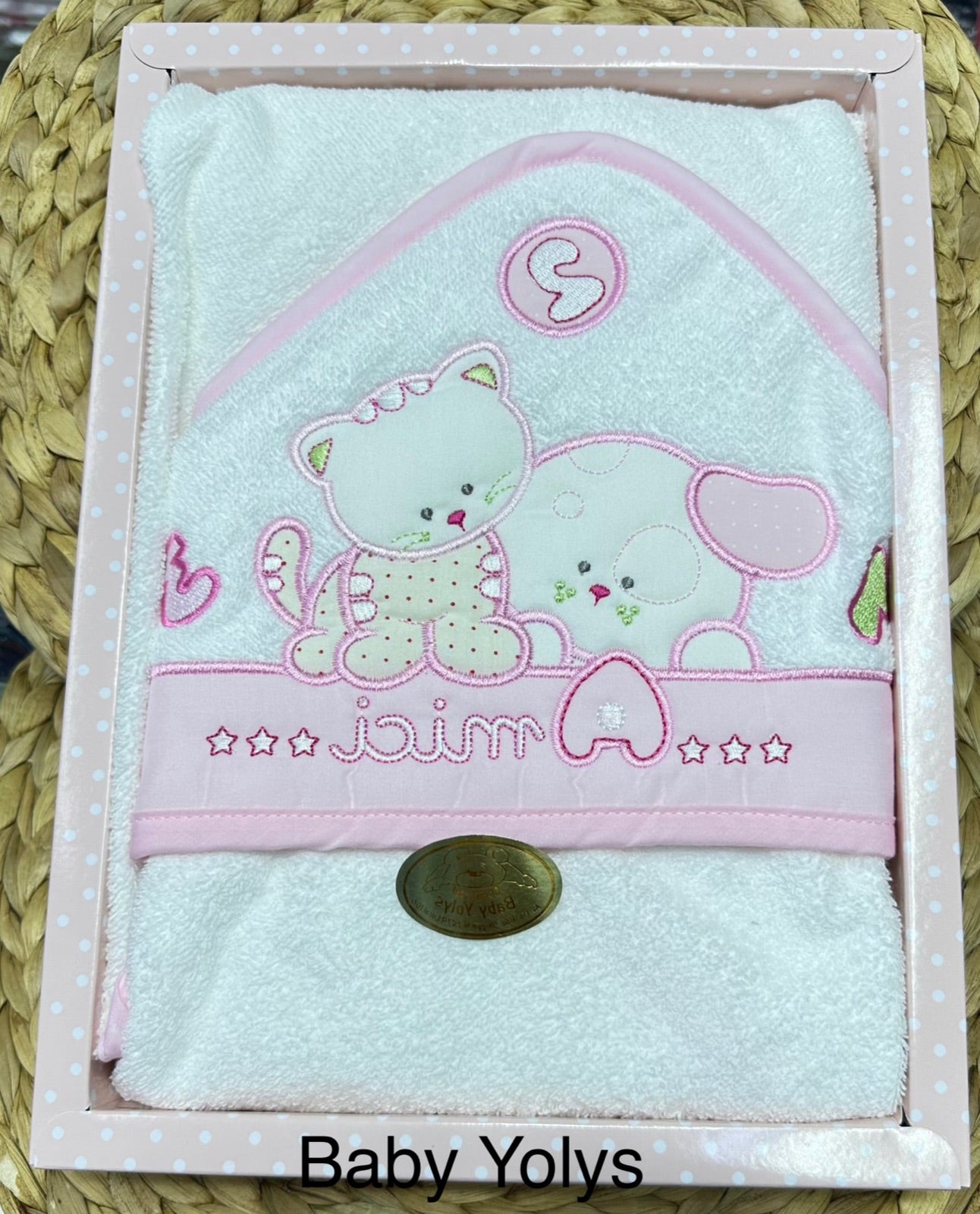 Caja de regalo toalla