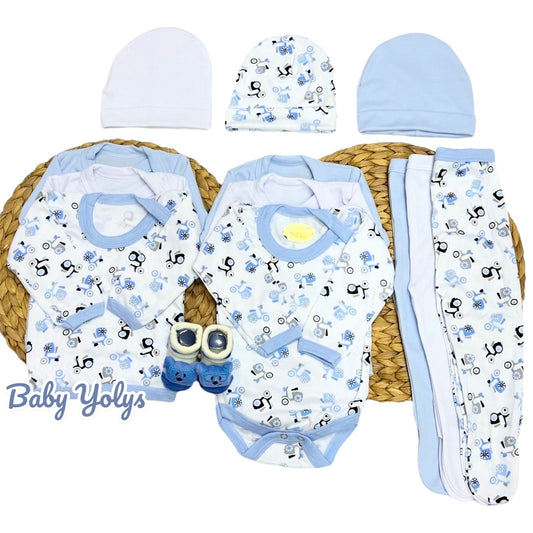Tripack Ajuar 3-6 meses 12 piezas