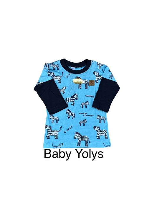 Poleras Manga Larga Niño