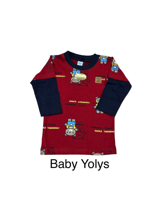 Polera Manga Larga Niño